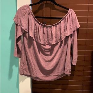 American Eagle off the shoulder top